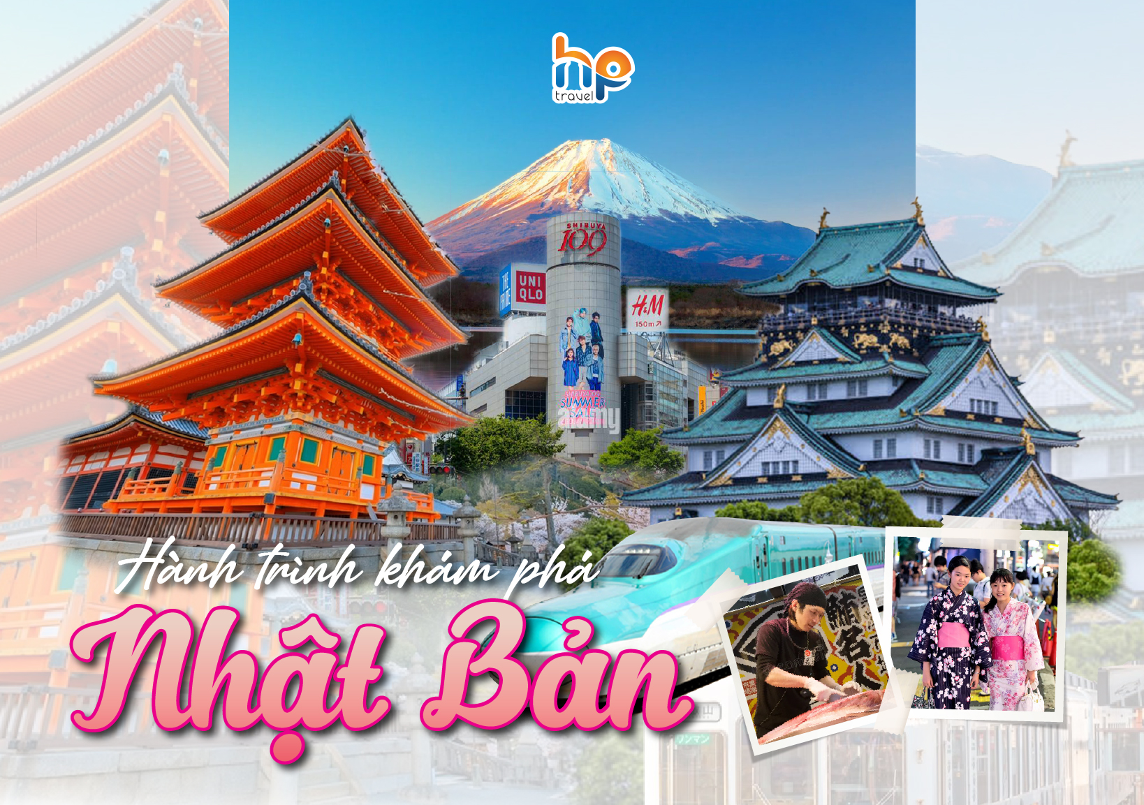 KHÁM PHÁ XỨ SỞ MẶT TRỜI MỌC 2026: OSAKA – NARA – KYOTO – NAGOYA – FUJI –TOKYO